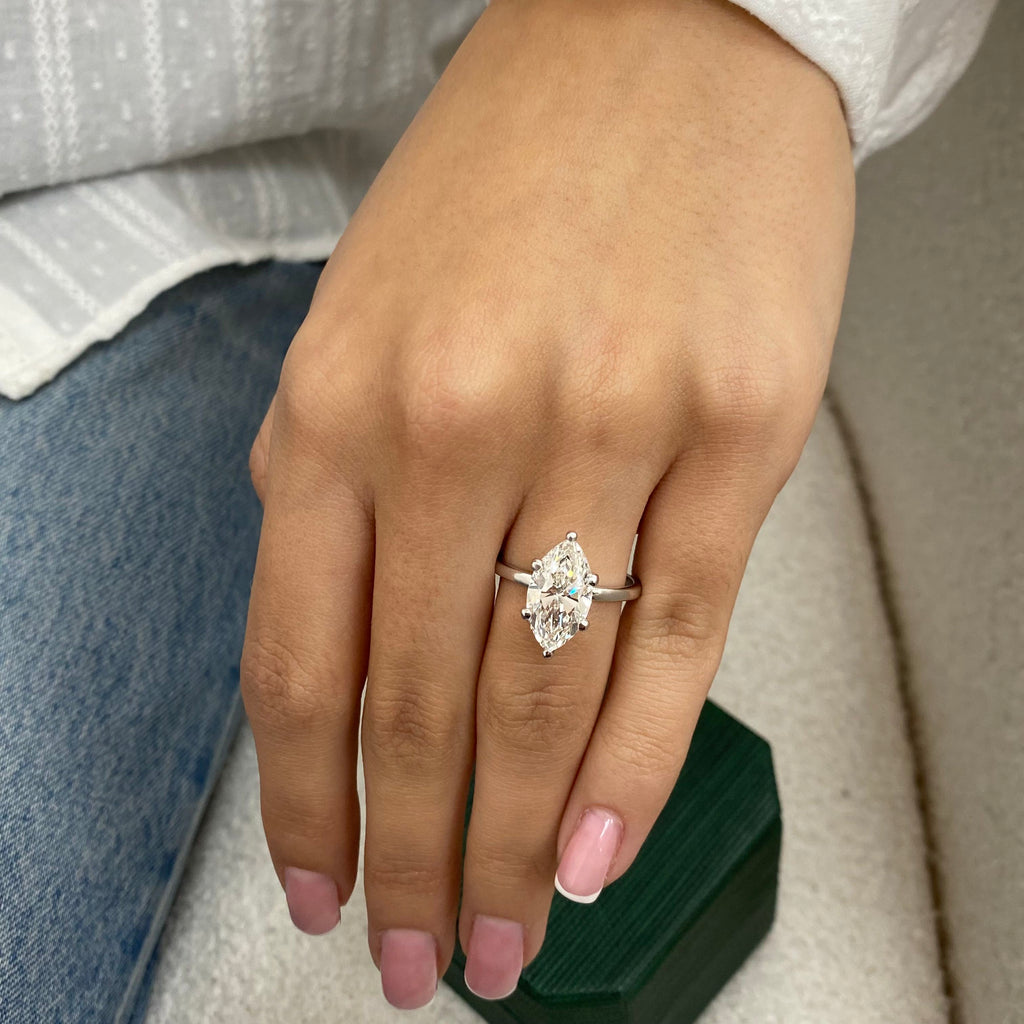 Kith Engagement Ring Carat White Gold – Glam and Gems Diamonds