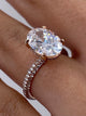Kim Engagement Ring 3.72 Carat Yellow Gold