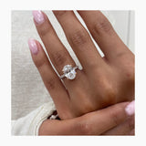 Kim Engagement Ring 3.72 Carat Yellow Gold