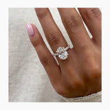 Kim Engagement Ring 3.72 Carat Yellow Gold