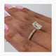 Kiana Pave Diamond Engagement Ring, Yellow Gold 18K