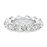 Eternity Diamond Ring 0 ct TCW , White Gold 14K