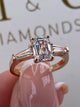 Cassandra Engagement Ring 1.90 carat, 18K gold