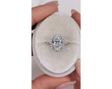 Alice - Oval Cut 3.45 Carat Diamond Engagement Ring