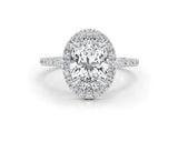 Alice - Oval Cut 3.45 Carat Diamond Engagement Ring