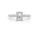 1134|JAYLA - Halo Radiant Diamond Ring 2.36 ct TCW , White Gold 18k