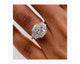 SHAYA - Radiant Cut 4 Carat Diamond Engagement Ring