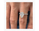 cici - Pear Cut 2.55 Carat Diamond Engagement Ring