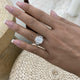 Claudia 6.3 Radiant Lab-Grown Diamond Three Stone Engagement Ring