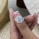 Claudia 6.3 Radiant Lab-Grown Diamond Three Stone Engagement Ring