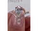 Estelle - Pear Cut 1.40 Carat Diamond Engagement Ring