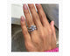 Coralie set - Emerald Cut 4 Carat Diamond Engagement Ring
