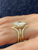 Anika Engagement Ring 4.60 carat, 18K gold