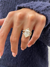 Anika Engagement Ring 4.60 carat, 18K gold