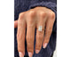 Karter - Emerald Cut 2 Carat Diamond Engagement Ring