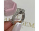 Gabi - Emerald Cut 6.25 Carat Diamond Engagement Ring