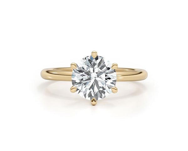 Harmoni - Round Cut 2.50 Carat Diamond Engagement Ring