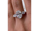 Bella - Oval Cut 3 Carat Diamond Engagement Ring