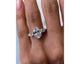 Bella - Oval Cut 3 Carat Diamond Engagement Ring