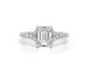 leya - Emerald Cut 2.35 Carat Diamond Engagement Ring