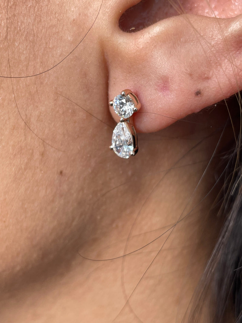 Diamond Stud Earrings 0 Carat Rose Gold 14K