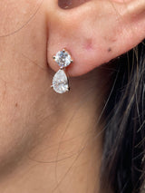 Diamond Stud Earrings 0 Carat Rose Gold 14K