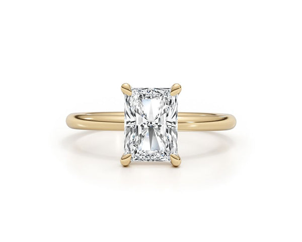Ariana - Radiant Cut 2.10 Carat Diamond Engagement Ring
