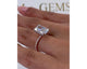 Bexley - Radiant Cut 3.35 Carat Diamond Engagement Ring
