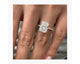 Bexley - Radiant Cut 3.35 Carat Diamond Engagement Ring