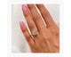 Celin set - Round Cut 4.30 Carat Diamond Engagement Ring