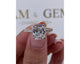 Aila - Cushion Cut 4 Carat Diamond Engagement Ring