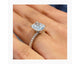 Aila - Cushion Cut 4 Carat Diamond Engagement Ring