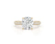 Aila - Cushion Cut 4 Carat Diamond Engagement Ring