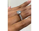 Avalynn - Round Cut 4 Carat Diamond Engagement Ring