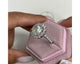 Lona - Cushion Cut 5.25 Carat Diamond Engagement Ring
