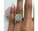 Lona - Cushion Cut 5.25 Carat Diamond Engagement Ring