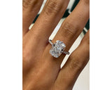 Goldie - Cushion Cut 4.35 Carat Diamond Engagement Ring