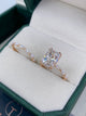 Tiffany Engagement Ring 4.45 Carat Rose Gold