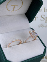 Tiffany Engagement Ring 4.45 Carat Rose Gold