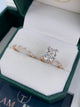 Tiffany Engagement Ring 4.45 Carat Rose Gold
