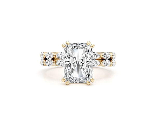 Tiffany - Radiant Cut 4.45 Carat Diamond Engagement Ring