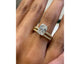 Molan Set - Radiant Cut 3 Carat Diamond Engagement Ring
