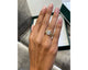 Molan Set - Radiant Cut 3 Carat Diamond Engagement Ring