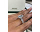 Valery - Emerald Cut 8 Carat Diamond Engagement Ring