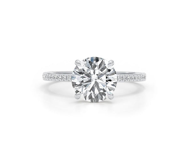 Cynthia - Round Cut 1.20 Carat Diamond Engagement Ring