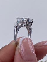 Giana Engagement Ring 3.65 Carat White Gold