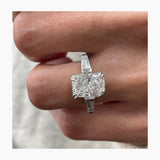 Giana Engagement Ring 3.65 Carat White Gold