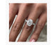 Giana - Cushion Cut 3.65 Carat Diamond Engagement Ring