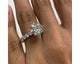 Nina - Round Cut 4.50 Carat Diamond Engagement Ring