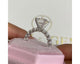 Nina - Round Cut 4.50 Carat Diamond Engagement Ring